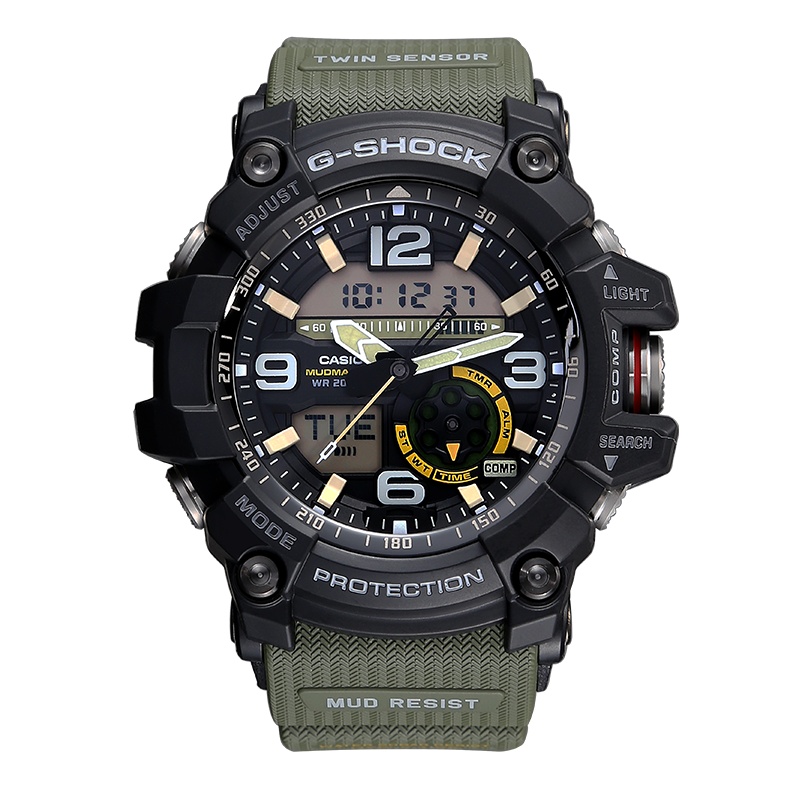 CASIO 卡西欧 小泥王手表 G-SHOCK系列男士运动手表石英表男表GG-1000-1A3
