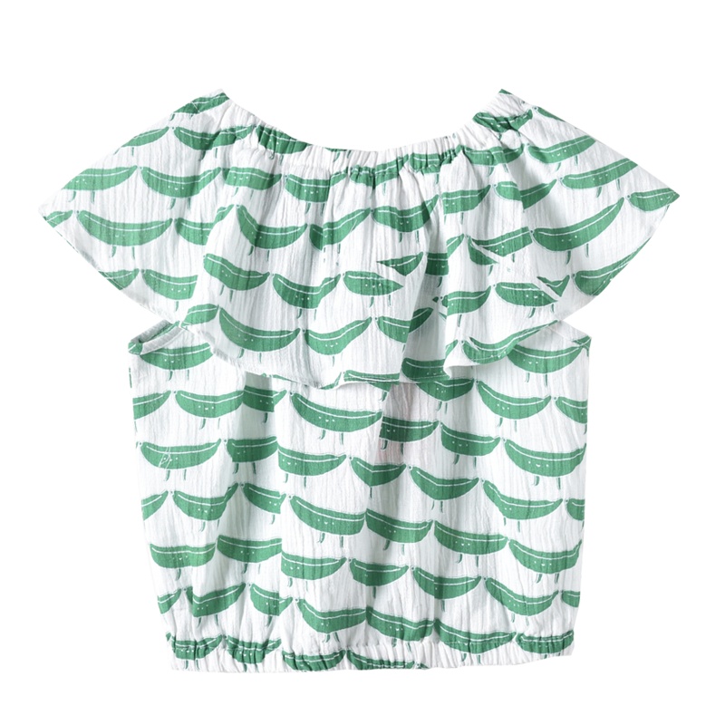 铅笔俱乐部童装2020夏季新款女童衬衣中大童纯棉上衣儿童洋气T恤