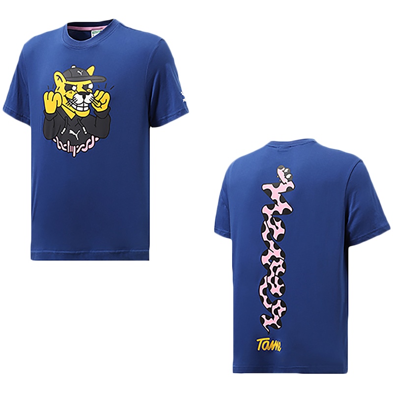 PUMA黑标男装 AKA BOKU TEE运动服休闲短袖T恤530222