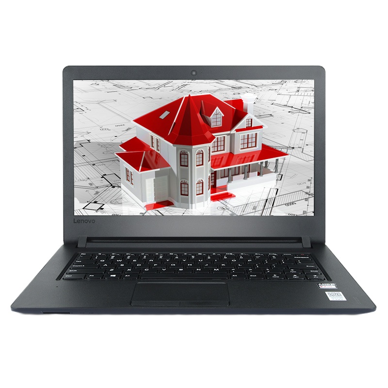 联想(Lenovo)昭阳E41-55 14.0英寸 娱乐游戏办公商务便携轻薄笔记本电脑 (锐龙R5 3500U 8G 512G 集显 win10) 黑色定制升级