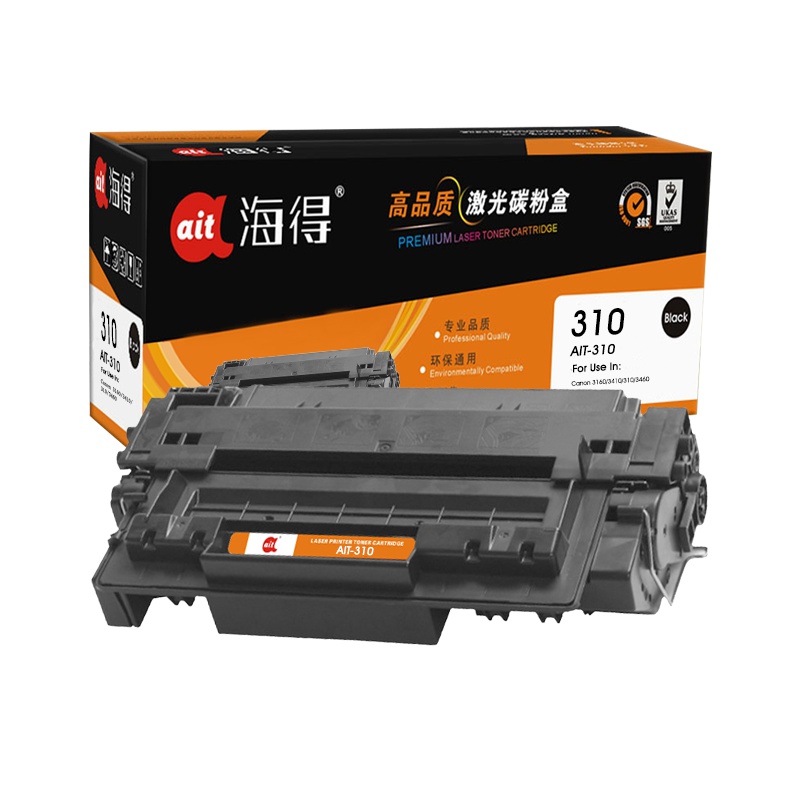 Ait海得 CRG310硒鼓 专业版 AIT-310黑色 适用佳能Canon LBP3460 打印机