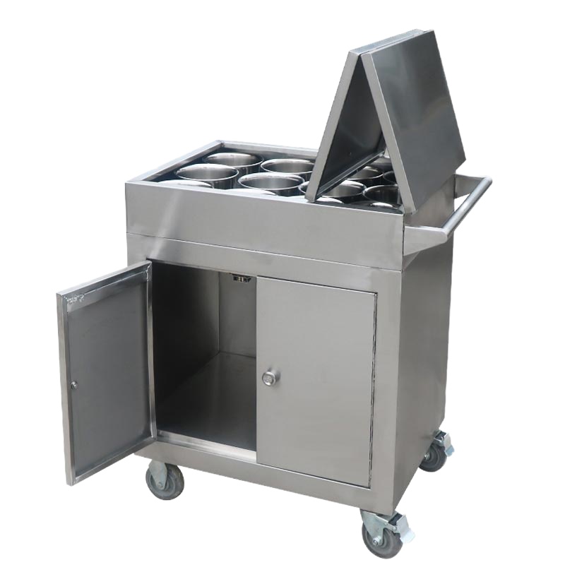 不锈钢厨房调料车