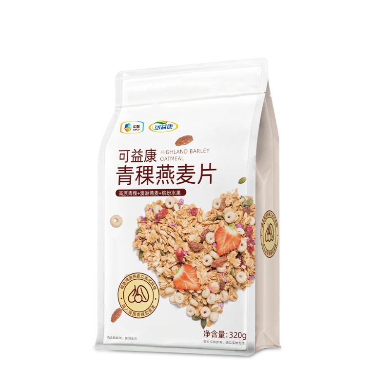 中粮水果燕麦片营养早餐即食冲饮代餐饱腹食品混合坚果谷物非果粒