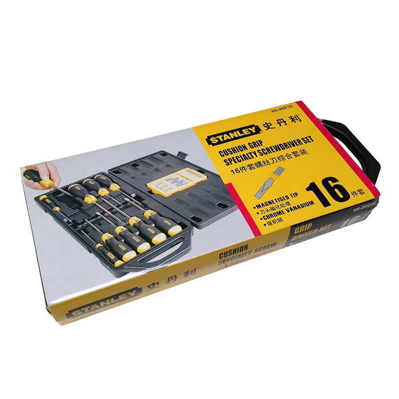 史丹利(Stanley)16件螺丝批综合套装 16PC
