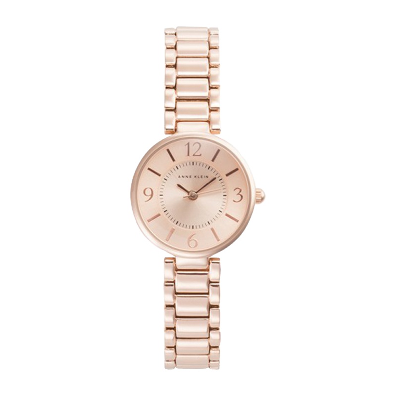 安妮克莱因（ANNE KLEIN）简约经典系列女士手表时尚休闲合金表带潮AK/V1870RGRG