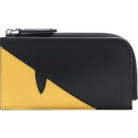 FENDI 男女中性皮革小怪兽零钱包卡包 7M0270 A9ZA