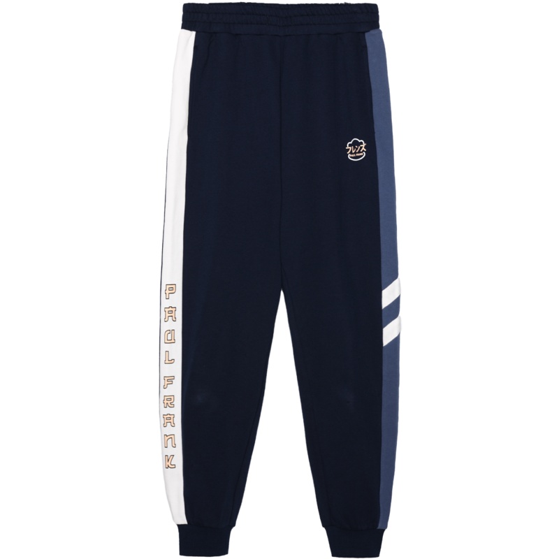 大嘴猴春季新款撞色休闲宽松韩版束脚裤女