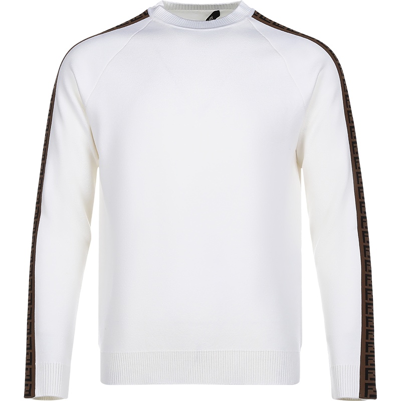 FENDI 男士羊毛圆领长袖针织衫毛衣 FAE533 A8K2