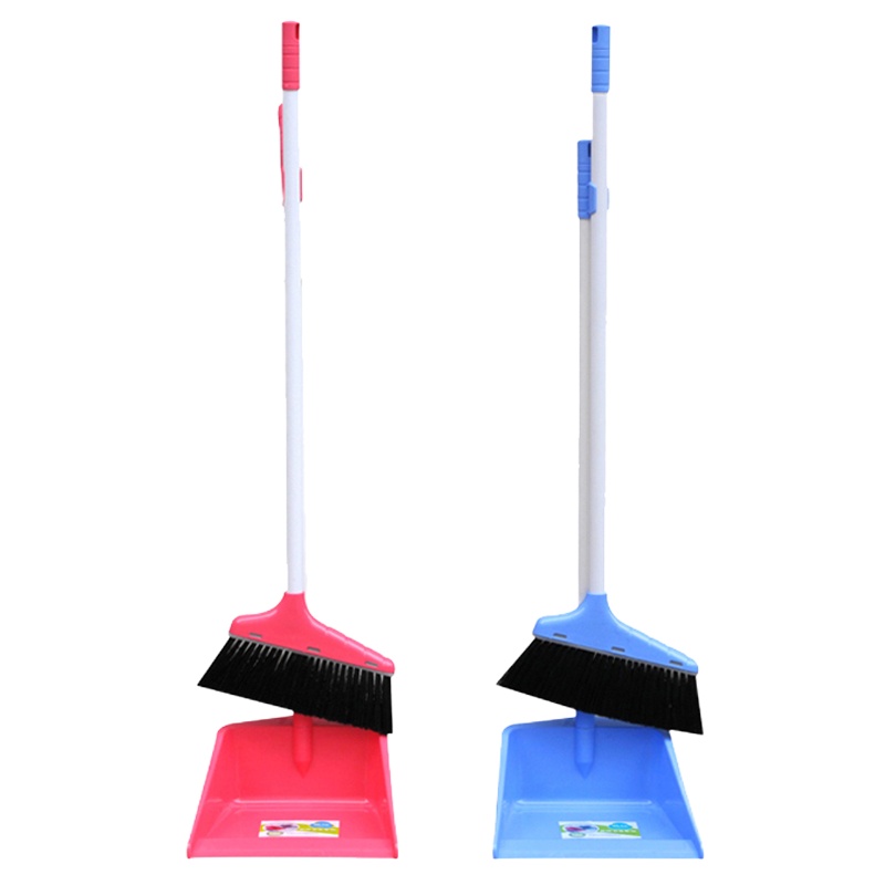 茶花(CHAHUA) 茶花扫把簸箕套装组合家用软毛扫地笤帚家用扫头发魔法扫帚畚箕 小号 1710