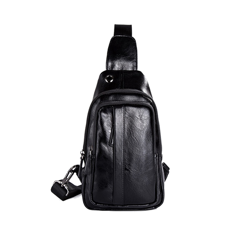 休闲潮流男士胸包多功能单肩包胸包斜挎包