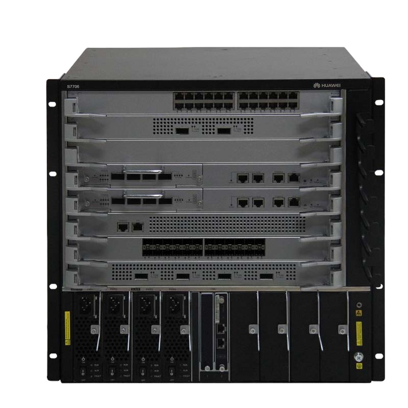 华为(Huawei)S7706 一体化机箱含双主控双电源 交换机