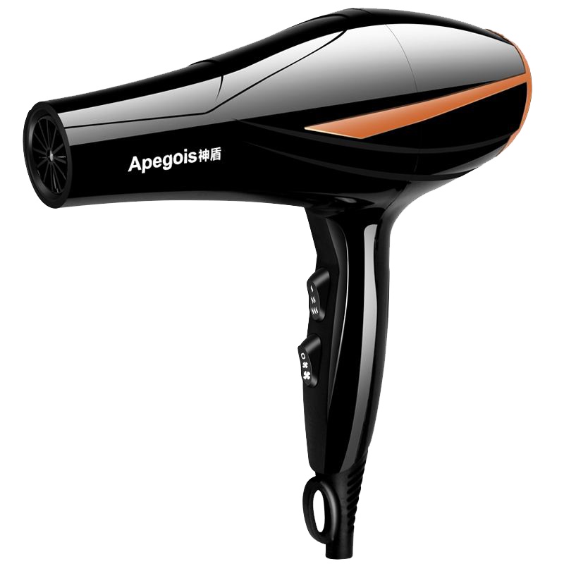 神盾Apegois电吹风机蓝光大功率家用发廊理发店专用冷热风负离子怛温护发不伤头发吹风机 送礼优选