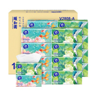 维达(Vinda)超韧Just1颐和园联名款抽纸四层100抽*20包纸巾餐巾纸 小规格(整箱销售)