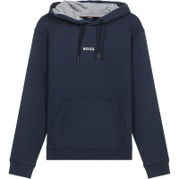 HUGO BOSS 雨果博斯 男士棉质连帽长袖卫衣运动衫50462831
