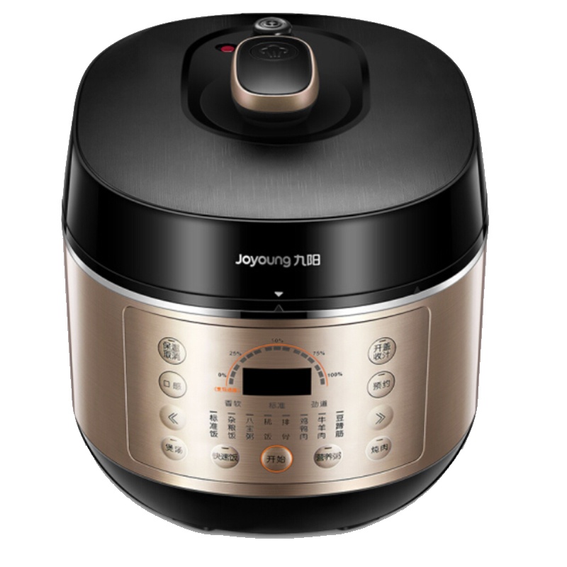 九阳（Joyoung）电压力锅Y-50C812 电高压锅 球形双胆 微电脑触控式 预约定时高压锅 容量5L 4-8人