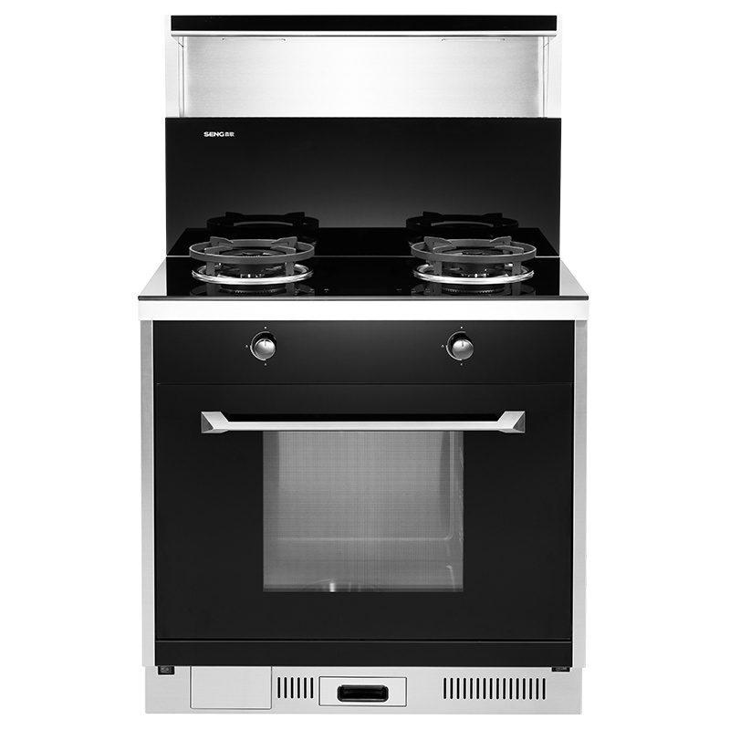 森歌(SENG)M3Z 精致小尺寸家用集成灶一体机环保 侧吸式油烟机电蒸箱灶具套装 液化气