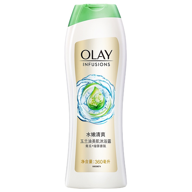 玉兰油(OLAY) 水嫩清爽美肌沐浴露360ml