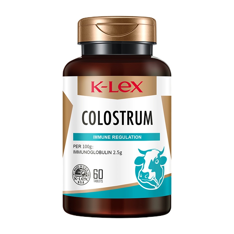 康力士牛初乳片60粒成人孕妇中老年调节免疫球蛋白 美国原装 1瓶