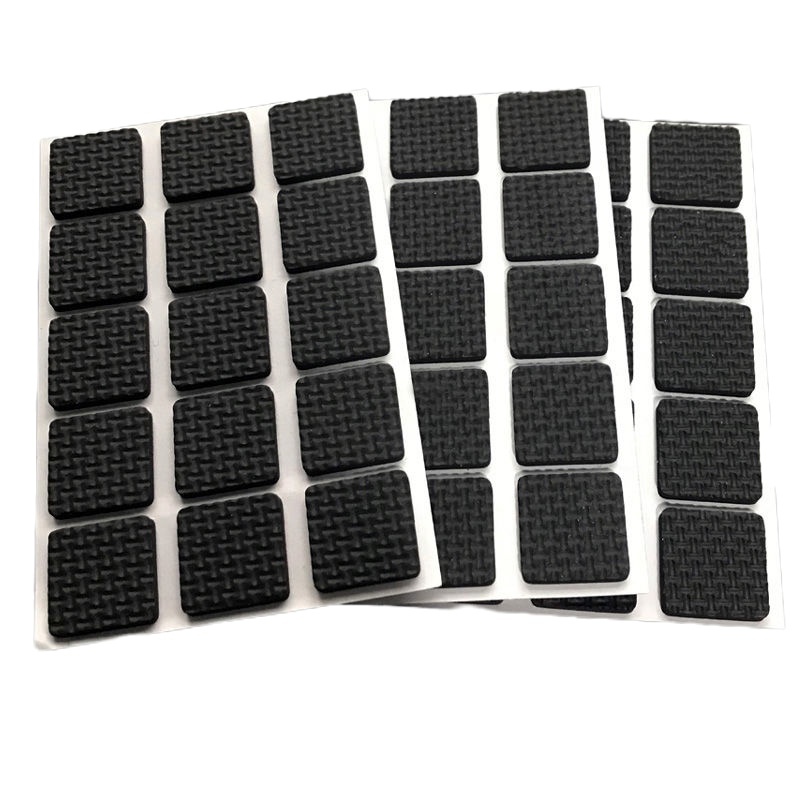 方形2.6*2.6cm45片 椅子桌脚垫脚套地板家具沙桌椅凳子静音耐磨防滑桌角桌腿保护垫