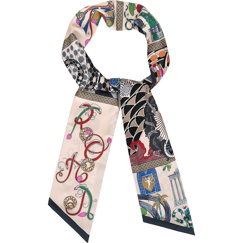 BVLGARI 宝格丽 女士 HERITAGE系列丝质丝巾围巾 244545