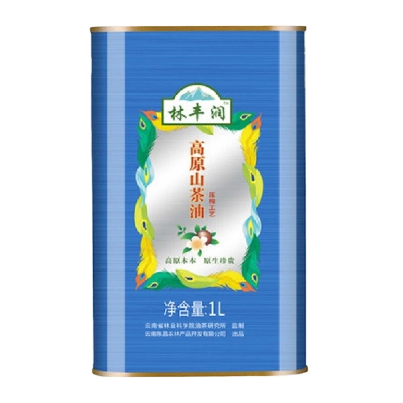 林丰润高原有机山茶油1L(马口铁)