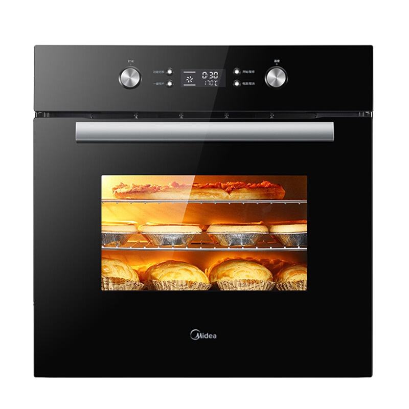 美的 (Midea)EA0565GC-01SE小嘿大烤箱嵌入式电烤箱 一键预热 65L 家用大容量专业烤箱