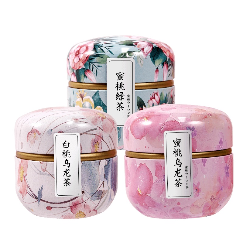 [3罐]蜜桃白桃乌龙茶包花茶组合养生茶叶冷泡茶袋装泡水果茶小包