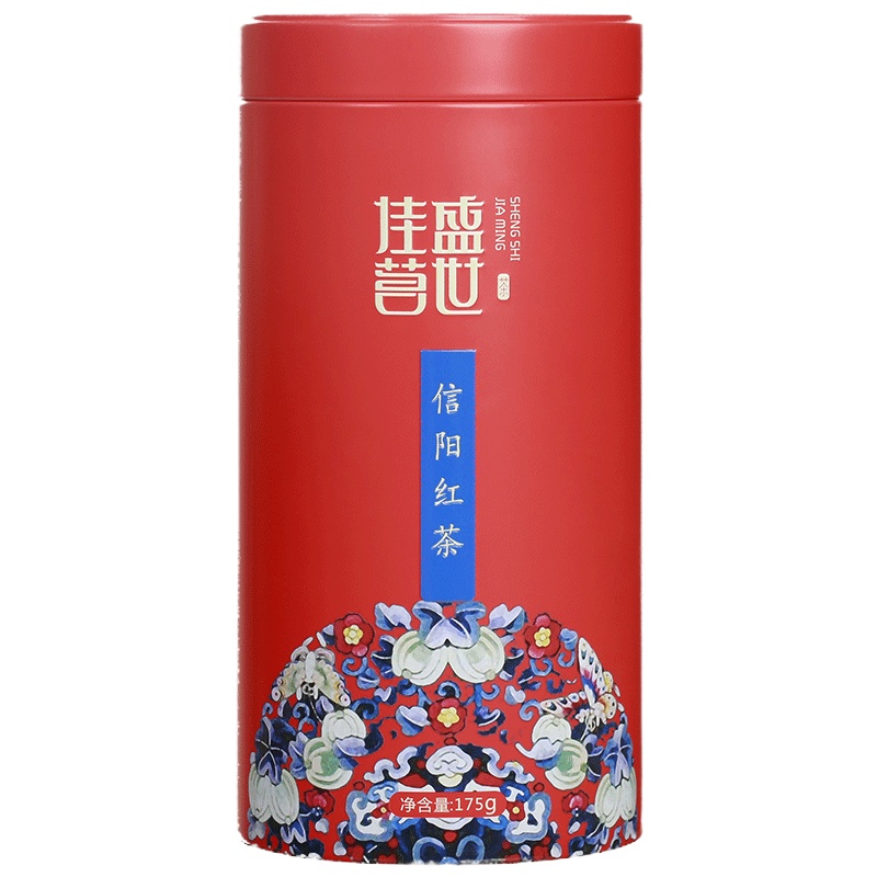 信阳红茶叶特级红茶2022新茶手工高山春茶175g罐装