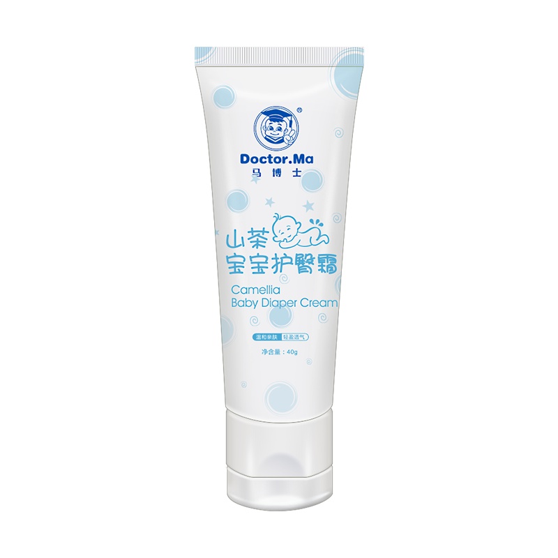 马博士山茶宝宝护臀霜 温和亲肤 轻盈透气 山茶籽油 紫草精华
