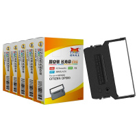 扬帆耐立(YFHC) 西铁城IR60/DP600/广电运通DT7000色带架含芯 五支装DP600 610 611