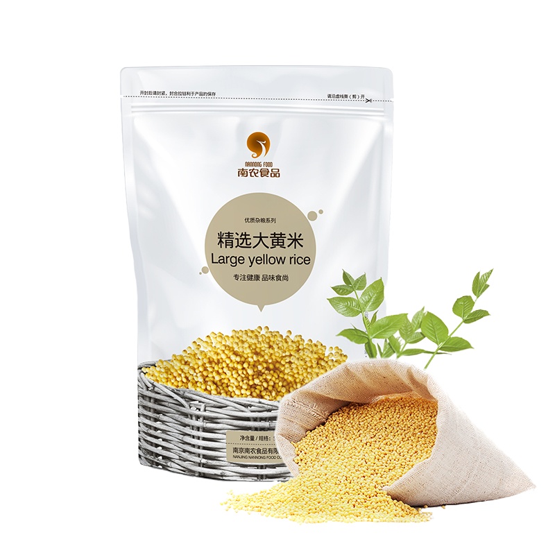 南农食品 精选大黄米500g 五谷杂粮 小袋装