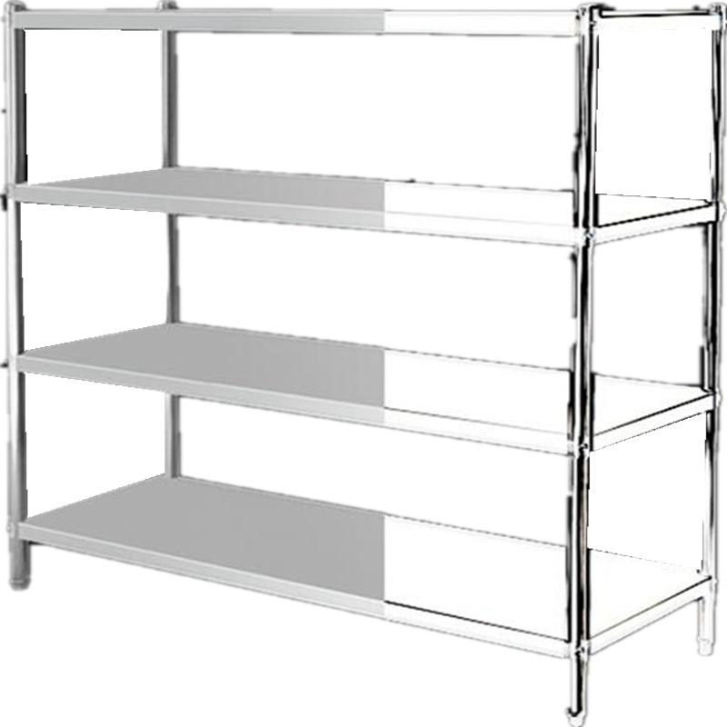 环杰不锈钢加厚四层平板货架物品架1200*500*1550不锈钢调料架搁置架
