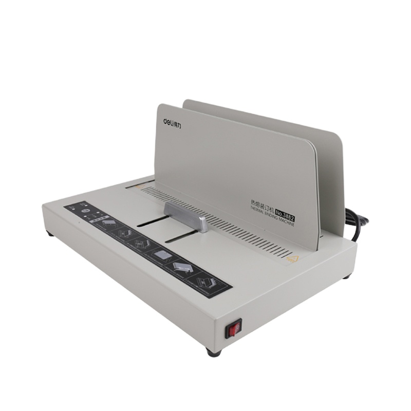 得力 装订厚度40mm 热熔装订机 标书胶装机 3882