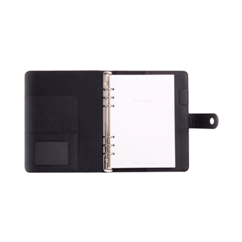 得力(deli) 3151 A5皮面会议笔记本 商务办公学生记事本