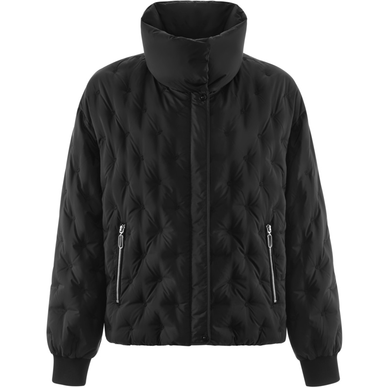 波司登羽绒服官方旗舰店2021新款女士90鹅绒短款立领绣花商务外套