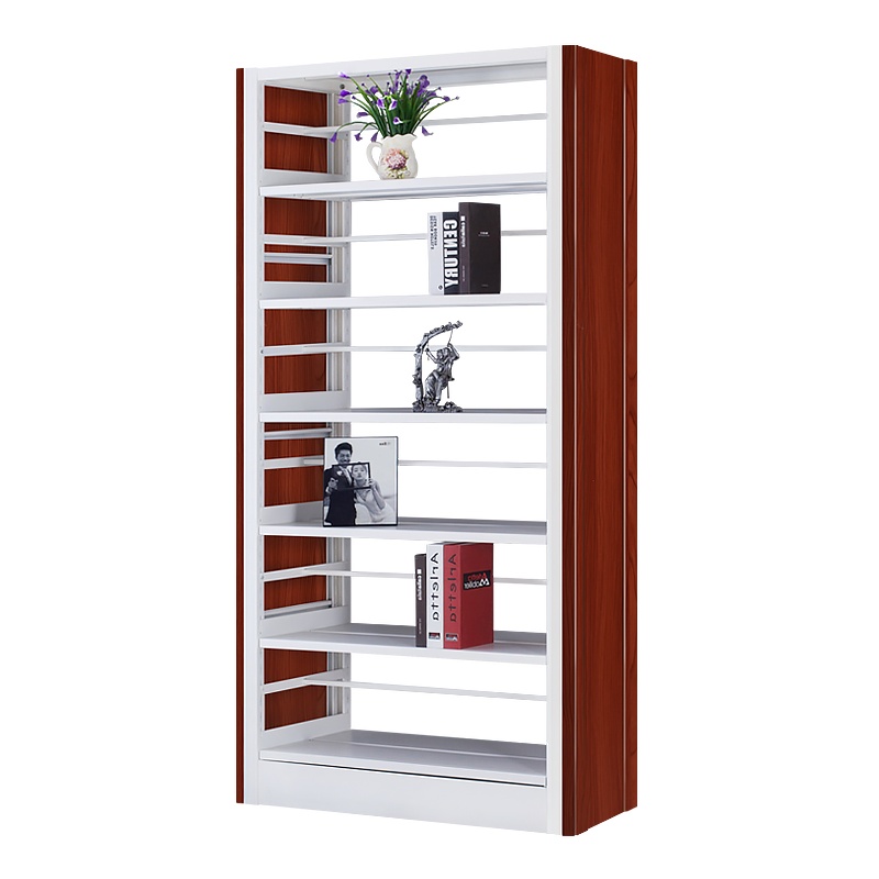 [红心家居]现代简约落地书架加厚层板多用摆物架书架可调节一列1节