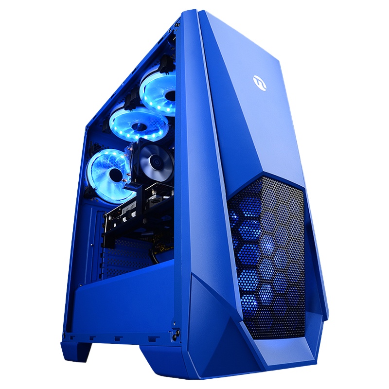 宁美国度 电脑主机i5 9400F升9600KF/GTX1660Super高配吃鸡电竞游戏型组装机电脑台式主机家用全套diy整机[主流通杀版]