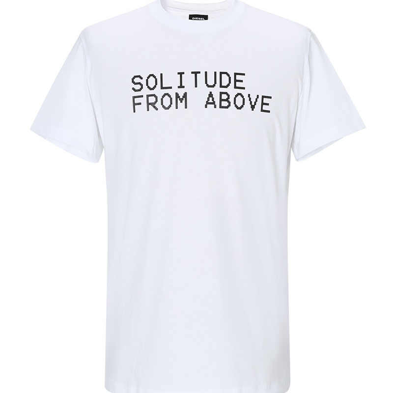 迪赛DIESEL 男士T恤 图型印花棉质00SDP0