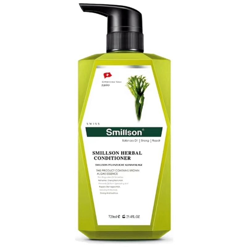 Smillson丝密生草本护发素海藻深层滋养平衡油脂瑞士品牌2019包装