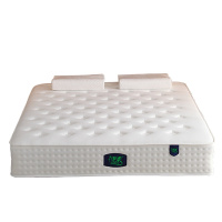 超豪555酒店款成人比利时加厚涡轮透气3D柔软舒适无干扰弹簧乳胶床垫