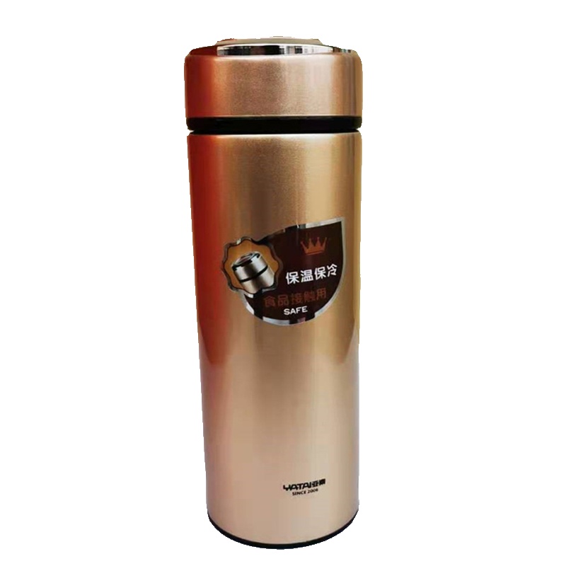 亚泰 3-004 塑纹15号商务杯 保温杯 400ml (1个装 )(单位:件)