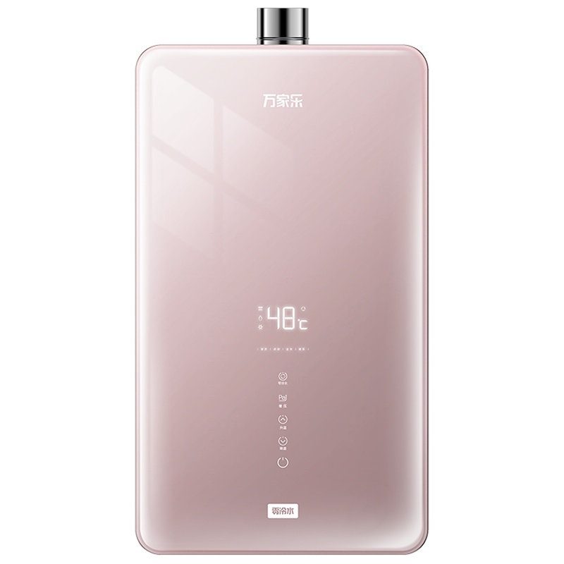 万家乐 16升零冷水热水器燃气热水器燃热 增压水动力三大巡航模式全景玻璃面板智能防冻 热水器天然气JSQ30-16S11