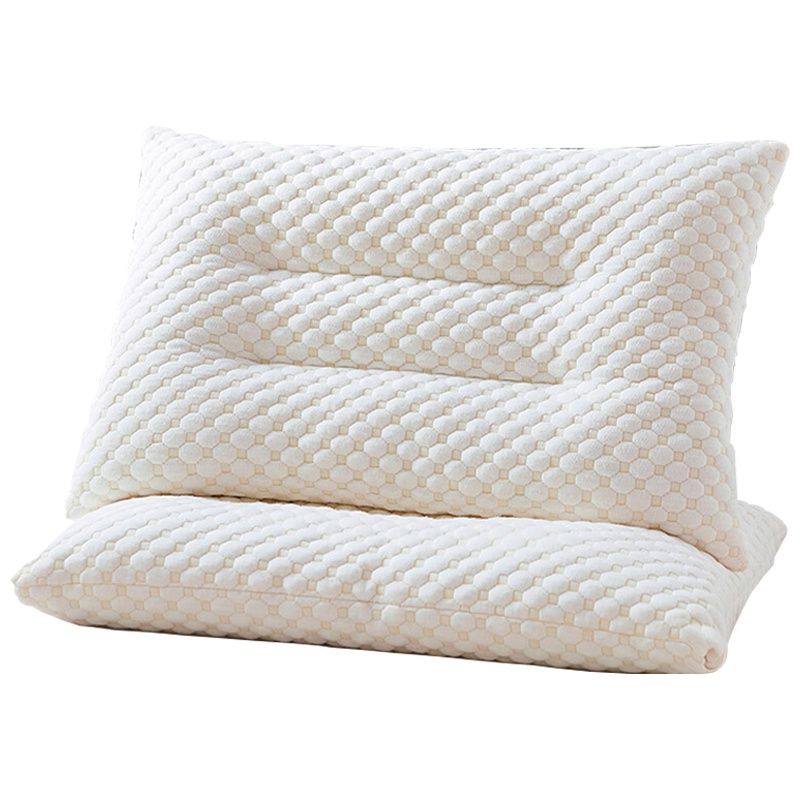 泰念Tai nian 简约颗粒乳胶枕 泰国进口天然乳胶枕芯 家纺冬季午睡护颈颈椎枕成人颈椎护颈枕枕头58*38cm