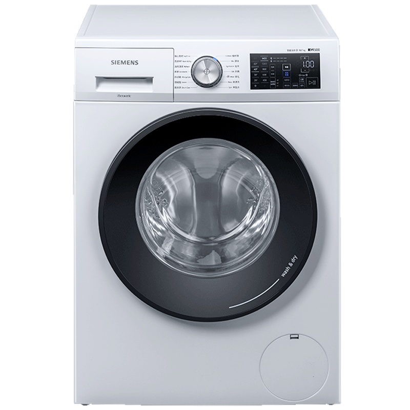 西门子(SIEMENS)10公斤 洗烘一体机 变频滚筒洗衣机 热风除菌 高温筒清洁 XQG100-WN54A3X00W