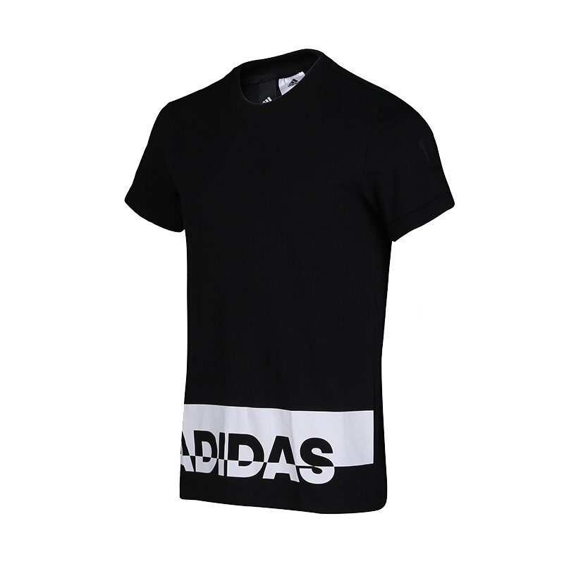 阿迪达斯（adidas）男款运动休闲短袖T恤CX4967/CE1030
