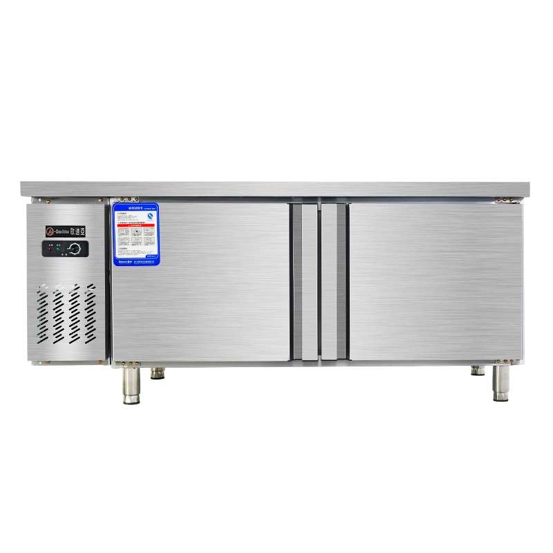 歌迪亚PLD-18N2 1.8米全冷冻工作台商用冰箱 酒店厨房操作台平冷冰柜冷柜大容量水吧台奶茶店设备