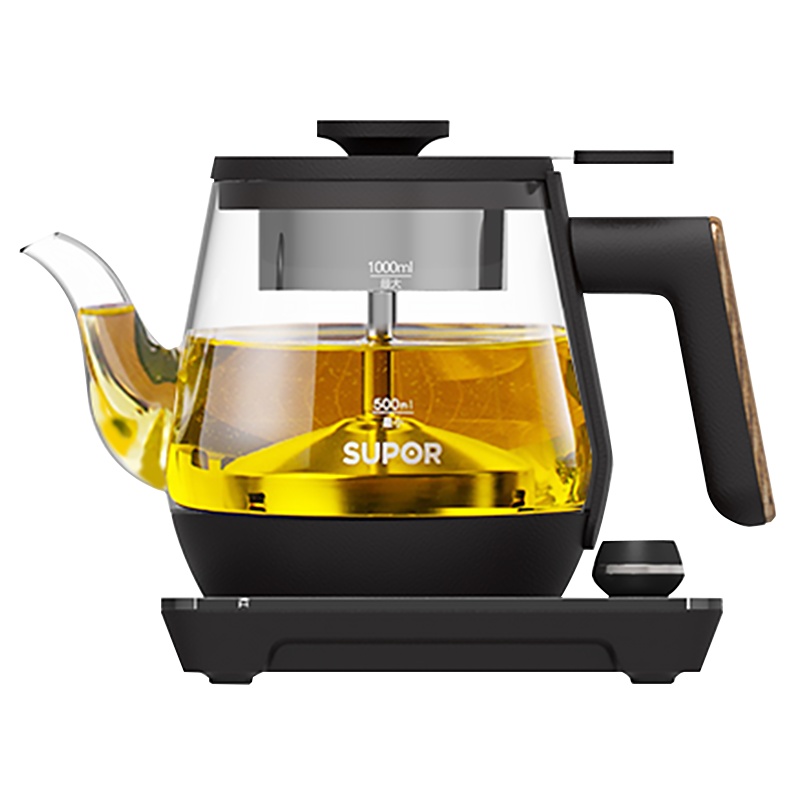 苏泊尔(SUPOR)电水壶煮茶器1000ml电热水壶电热烧水壶一体保温茶水分离煮茶器茶水分离设计SW-10C02