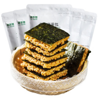 WQZY新农哥轻烤海苔寿司锅巴70g*5袋