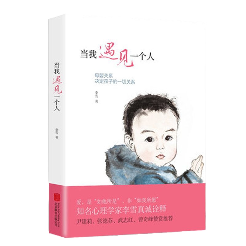 ]当我遇见一个人 李雪著 尹建莉 张德芬 武志红 曾奇峰赞好妈妈胜过孩子 正面管教从小读到大 家庭教育书小学生