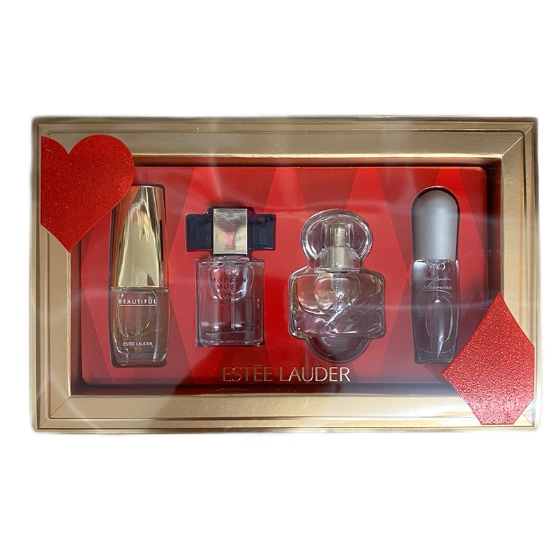 雅诗兰黛 2019香水礼盒4件套(缪斯+欢沁+真爱+摩登都市)